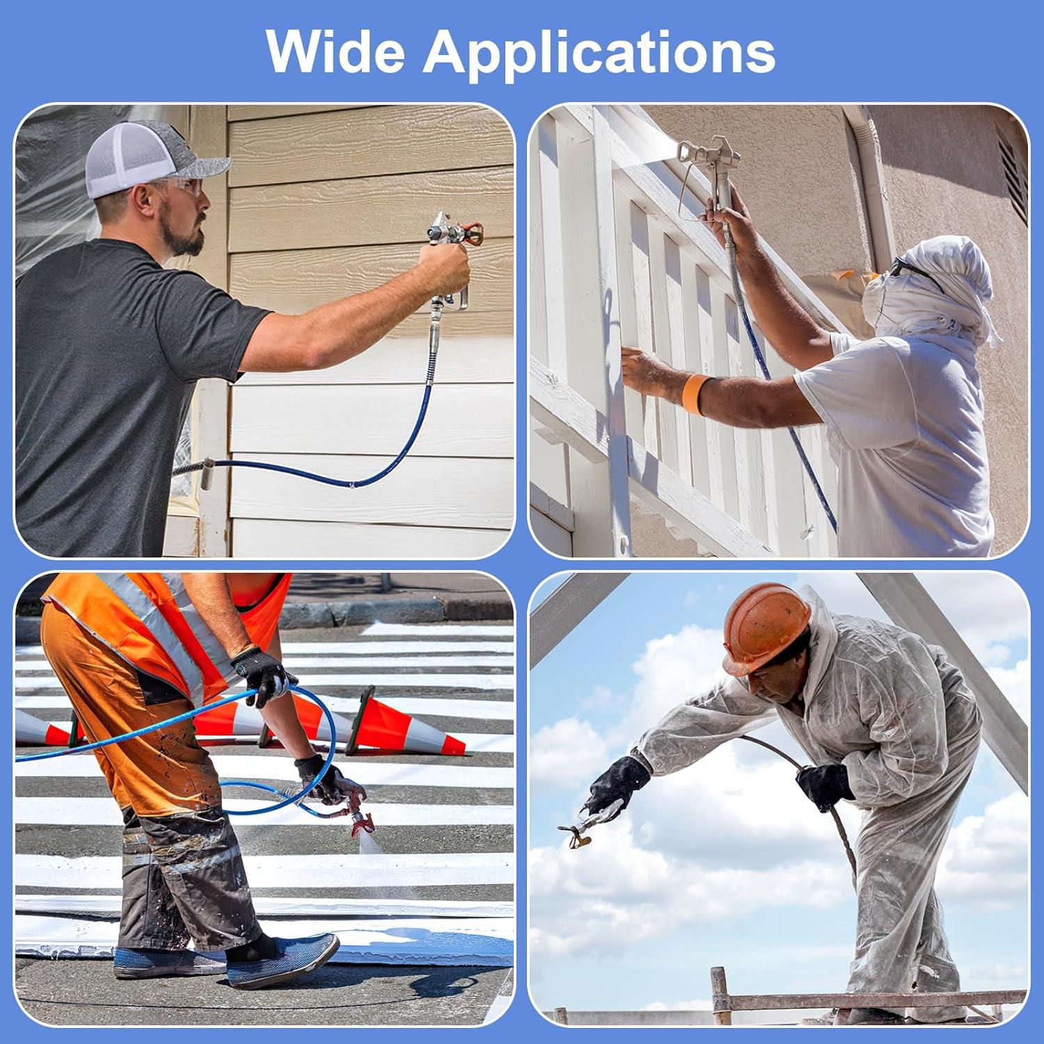 Pistola de Pulverización Sin Aire Gyfent 616 Kit 14 Piezas