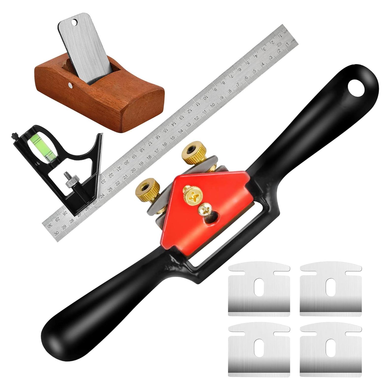 Afilador Manual Elesunory 22.86 cm con Cuchillas y Regla