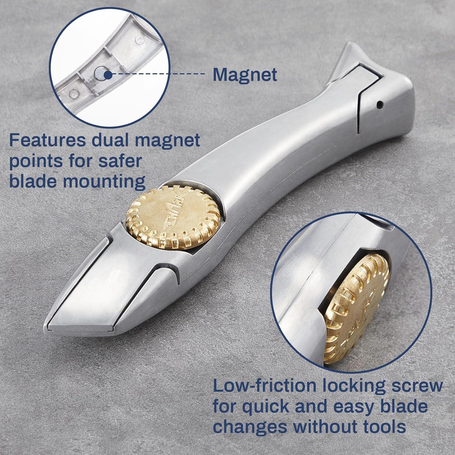 Cuchillos Utility WILLBOND 4 Piezas con 12 Cuchillas