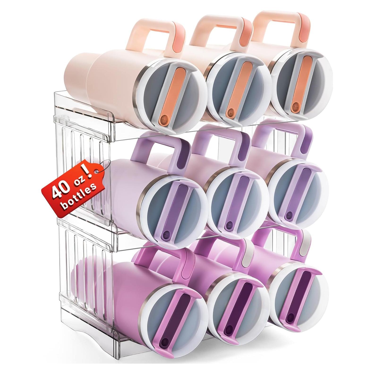 Organizador de Tumbler Gracenal Grande 9 Botellas 40 oz