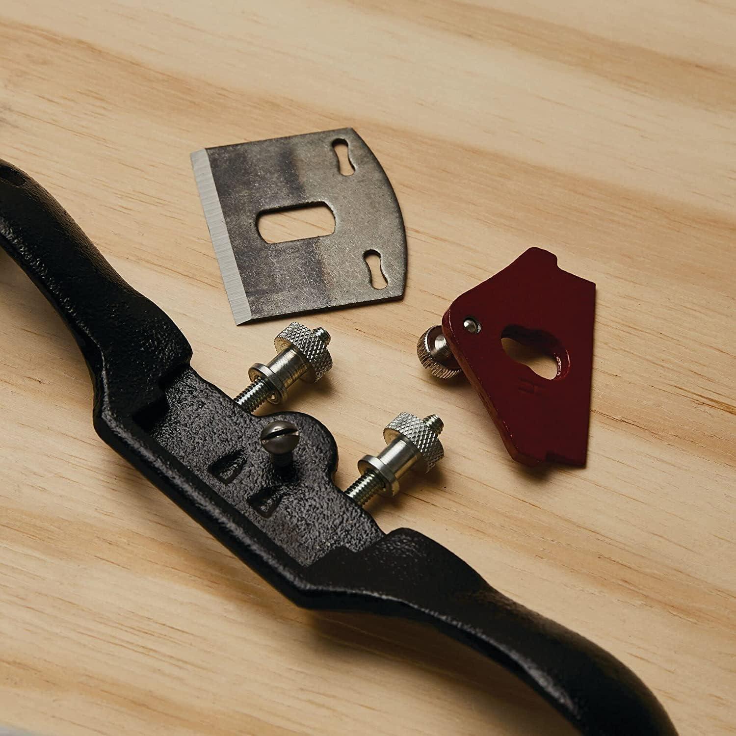 Paquete de 2 Spokeshave Stanley 12-951 25,4 cm Ajustable