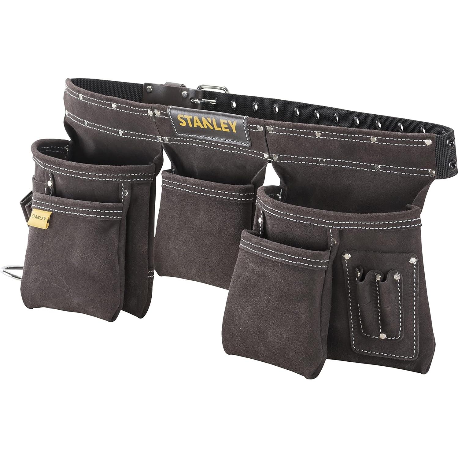 Delantal de Herramientas de Cuero STANLEY STST1-80113 6 Bolsillos