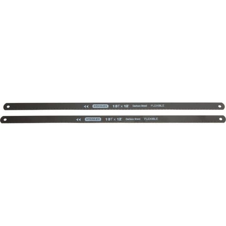 Cuchillas de Sierra de Alta Carbono Stanley 15-928A 30.48 cm 18 TPI