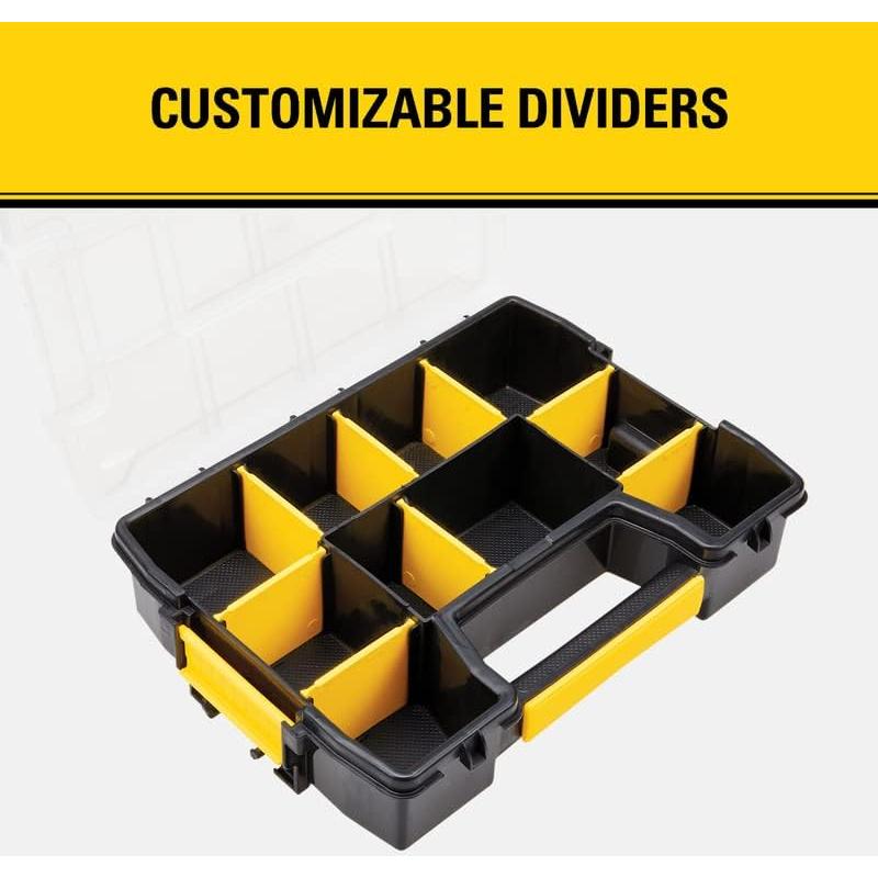 Organizador de Almacenamiento Stanley Sort Mas Light 3 Pack