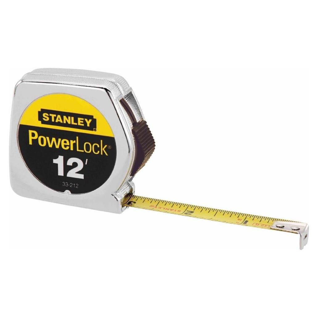 Cinta Métrica Stanley 3m x 1.27cm con Gancho Tru-Zero