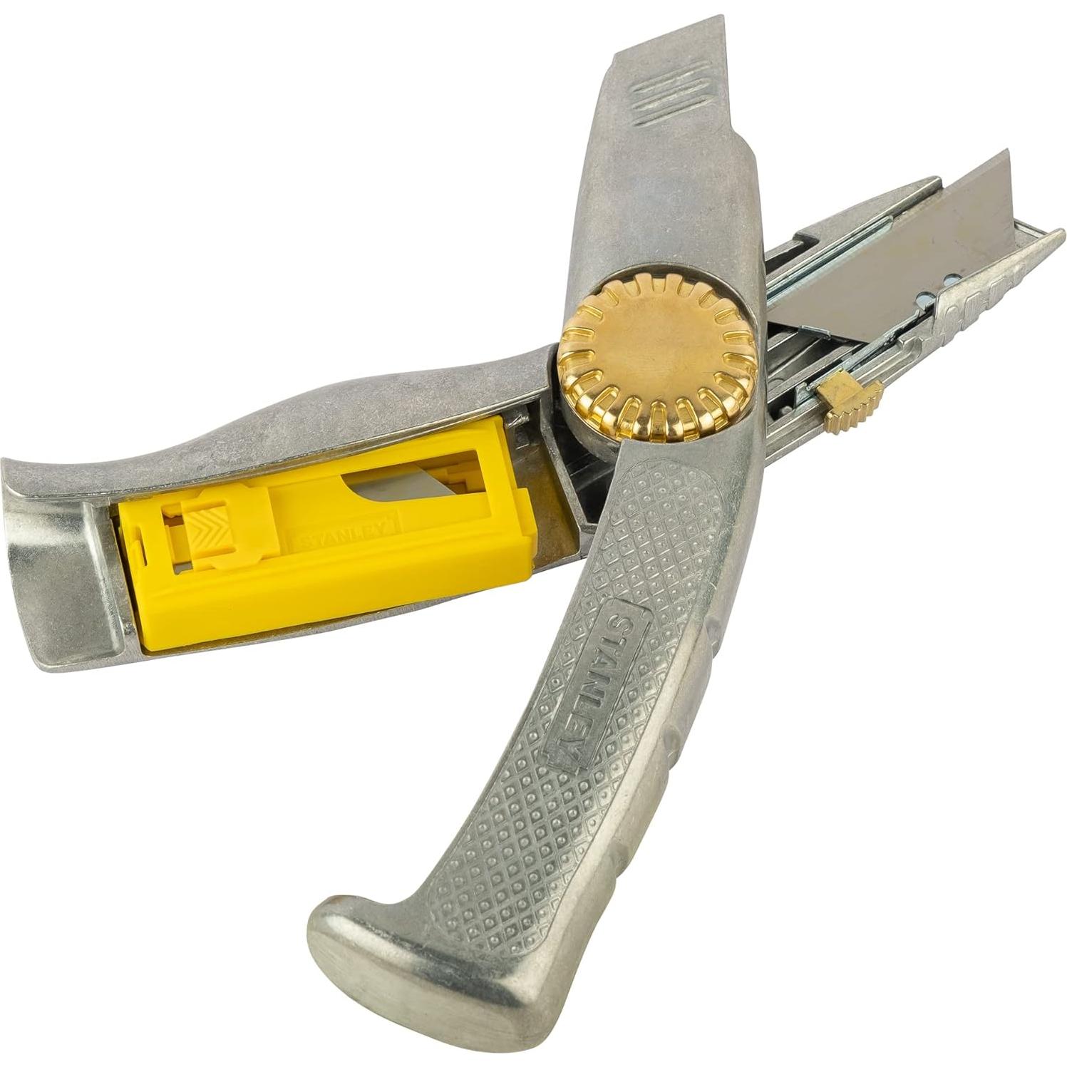 Cuchillo de Corte Stanley 0-10-819 Retráctil Acero Inoxidable