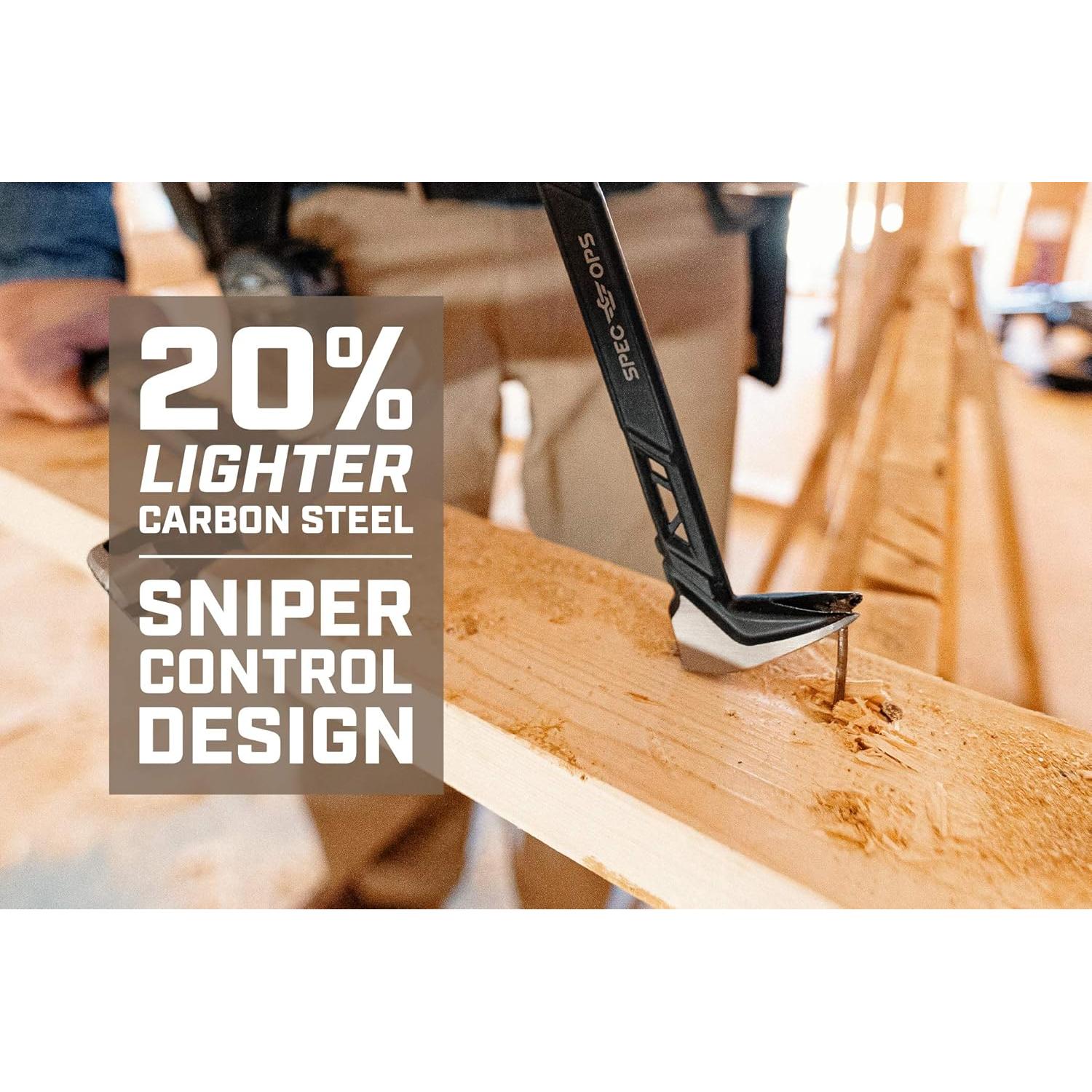 Extractor de Clavos Espec Ops 30.48 cm Acero Carbono Ligero