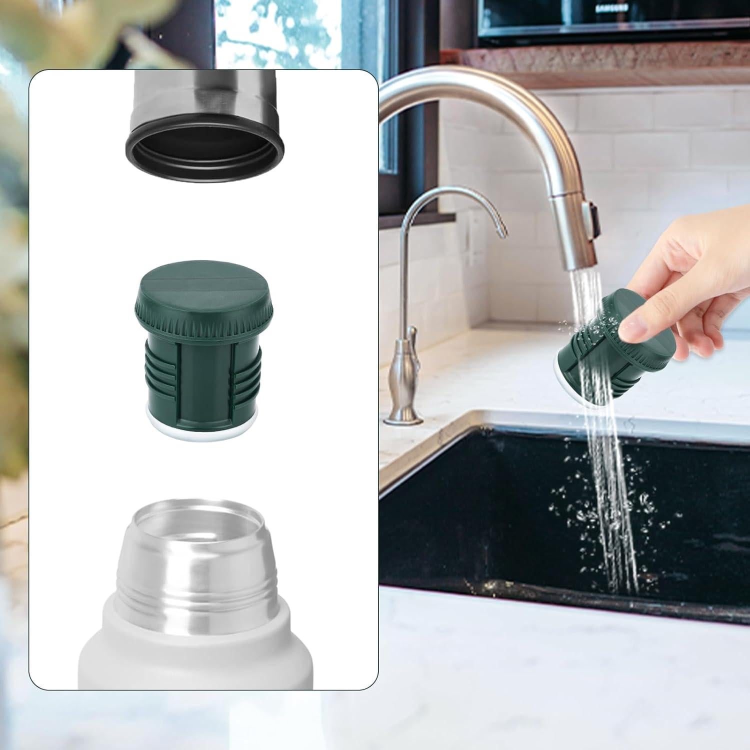 Tapón Reemplazo Gosknor para Thermos Stanley Verde