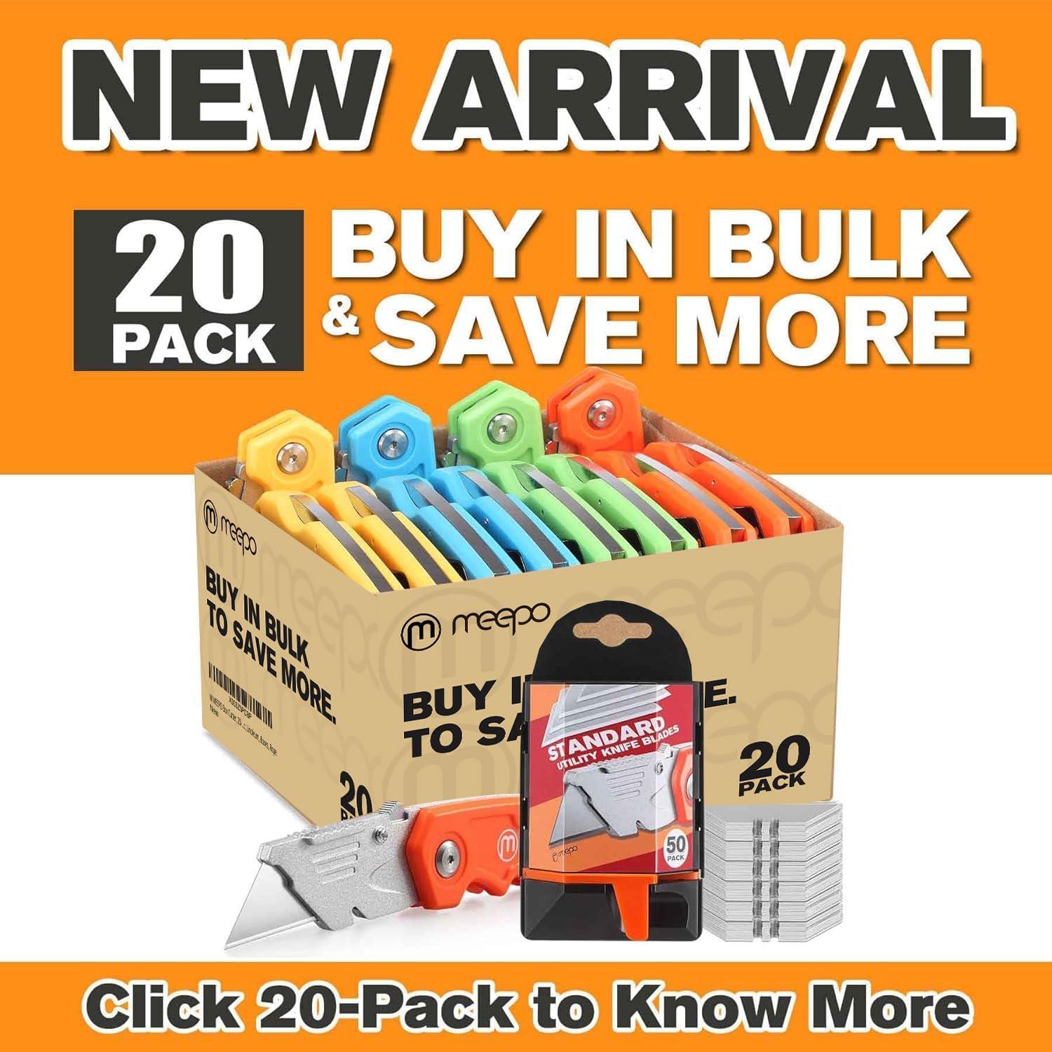 Cortador de Cajas M MEEPO Paquete de 4 Ergonómico