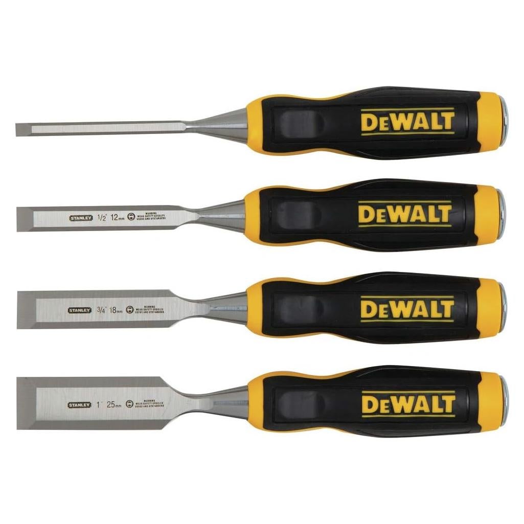 Juego de Cinceles DeWalt DWHT16063 4 Piezas Acero al Carbono