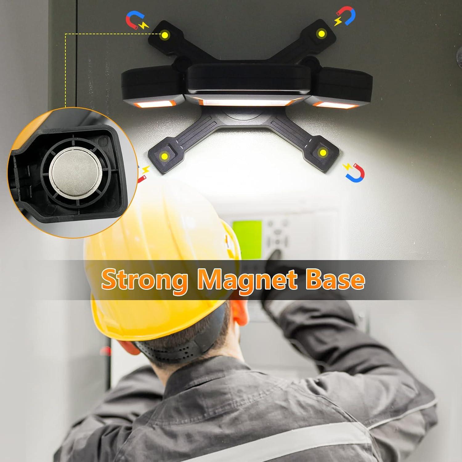 Luz de trabajo LED TRESDA 30W recargable 3000 lúmenes