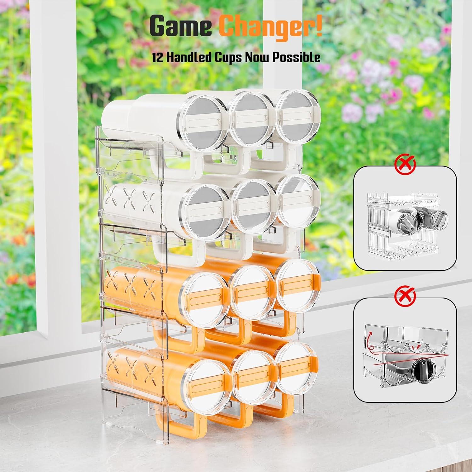 Organizador de Botellas JYPS para 12 Vasos de 40 oz