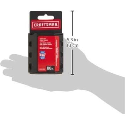 Hojas de Cortar CRAFTSMAN 100 Unidades para Varios Materiales