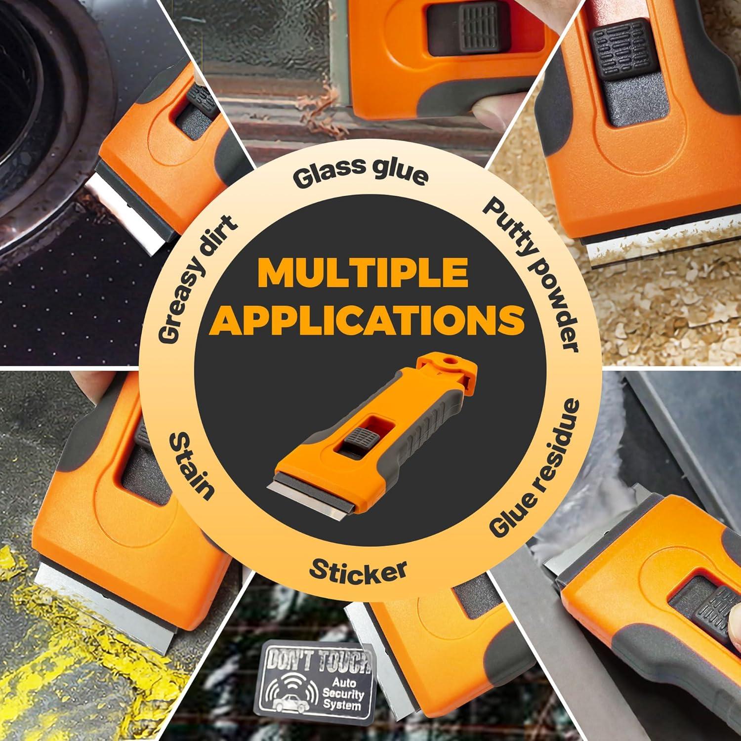 Raspadora de Cuchillas Cleanse con 15 Piezas para Vidrio