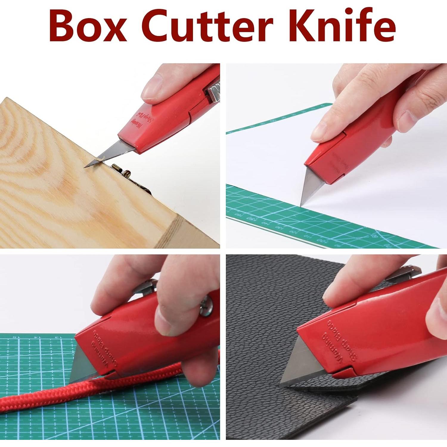 Cuchillo Utilitario DIYSELF 2Pack Cuchilla Retráctil 6cm