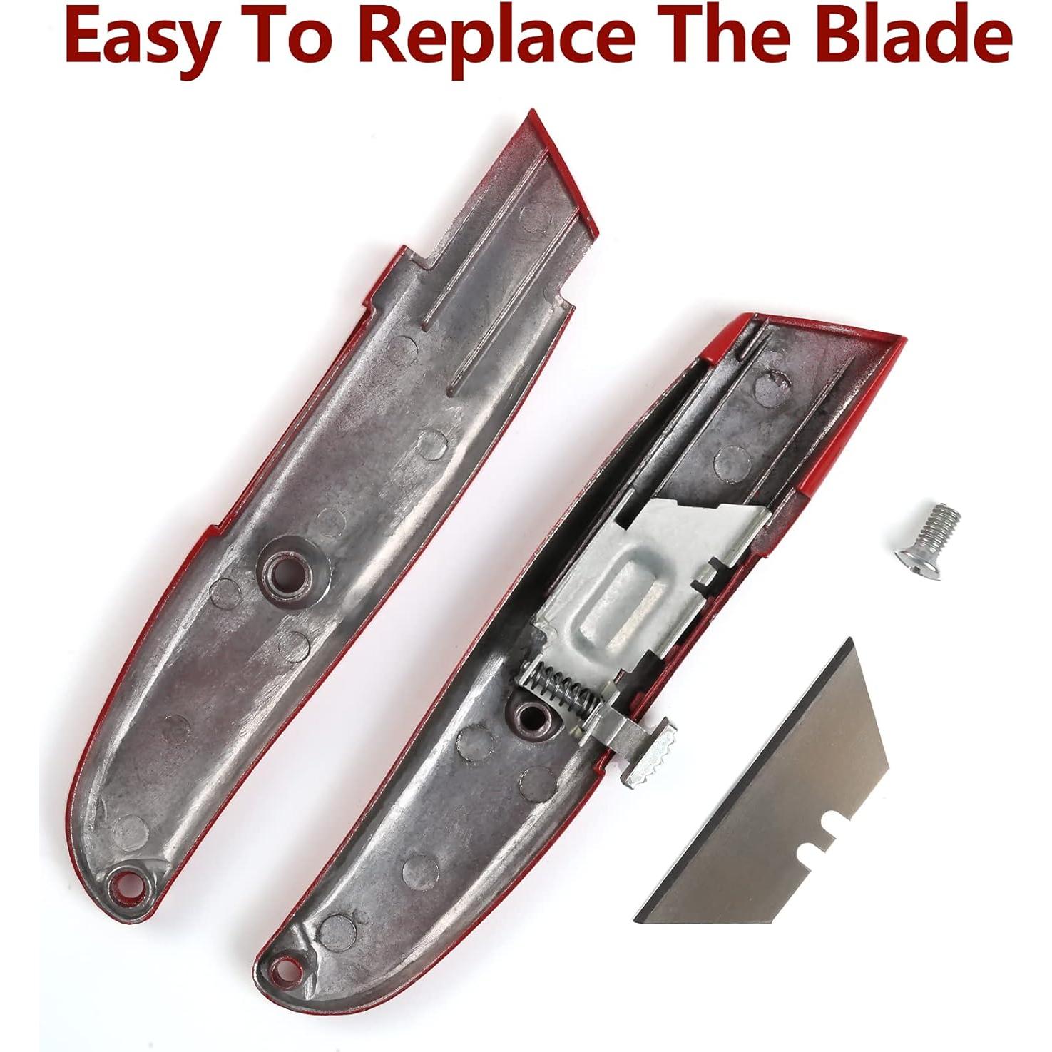 Cuchillo Utilitario DIYSELF 2Pack Cuchilla Retráctil 6cm