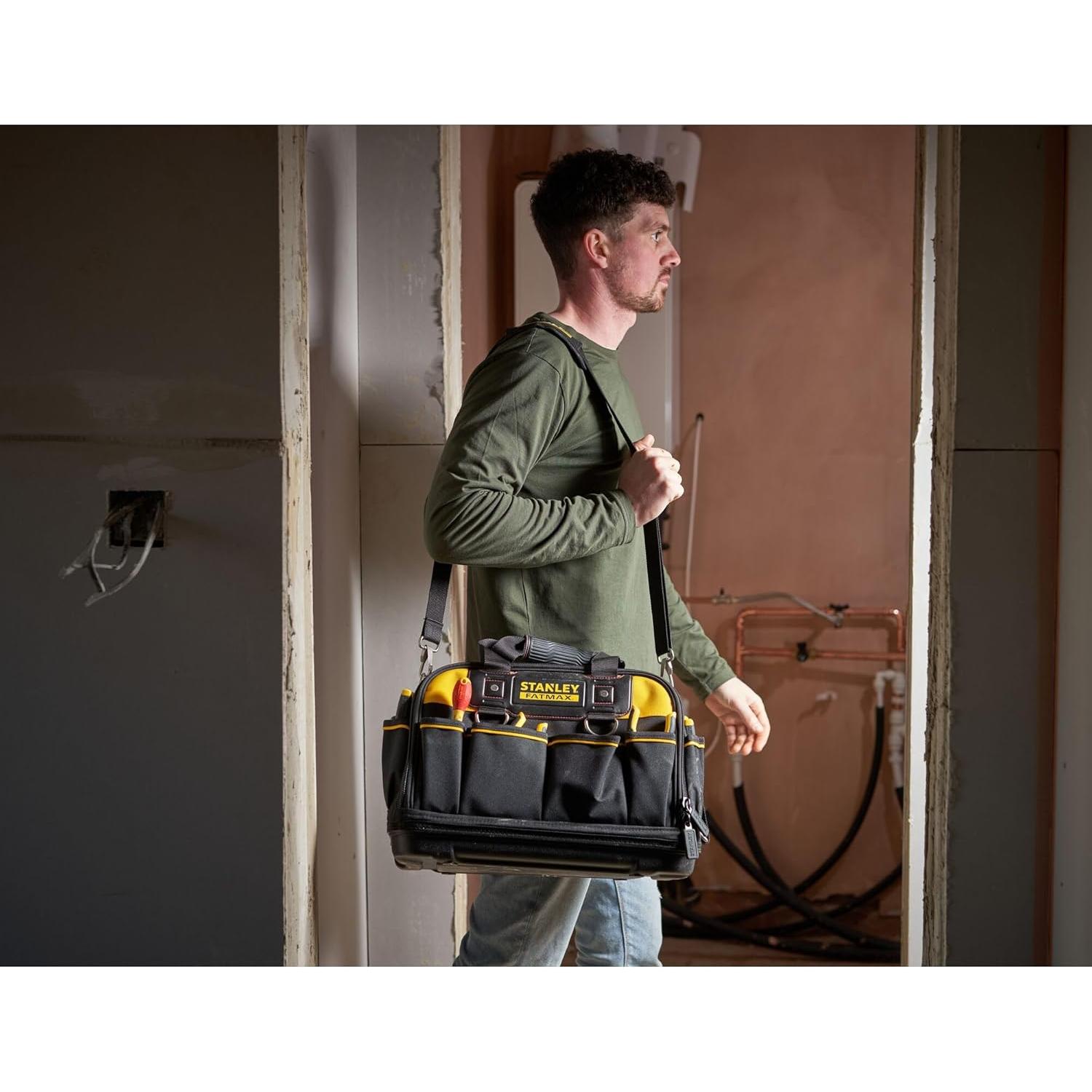 Bolsa de Hombro Doble Cara Stanley FatMax 43x28x30cm