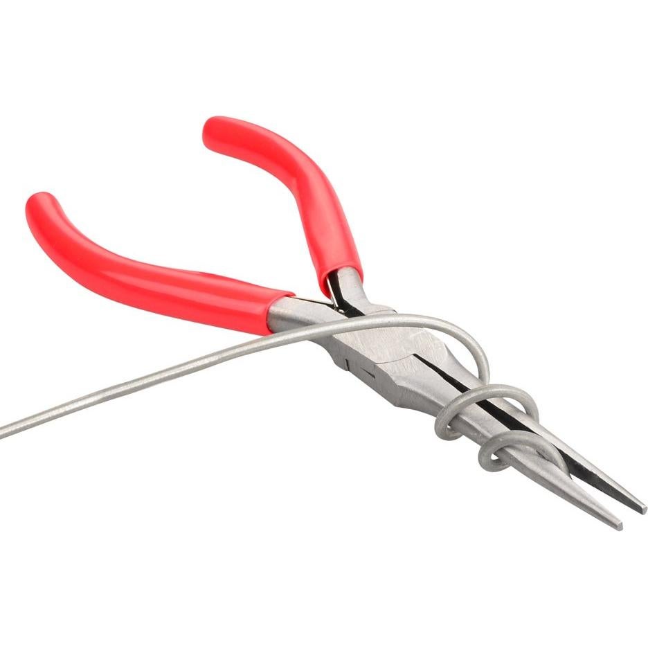 Alicates de Punta Larga Dykes 15,24 cm Rojo