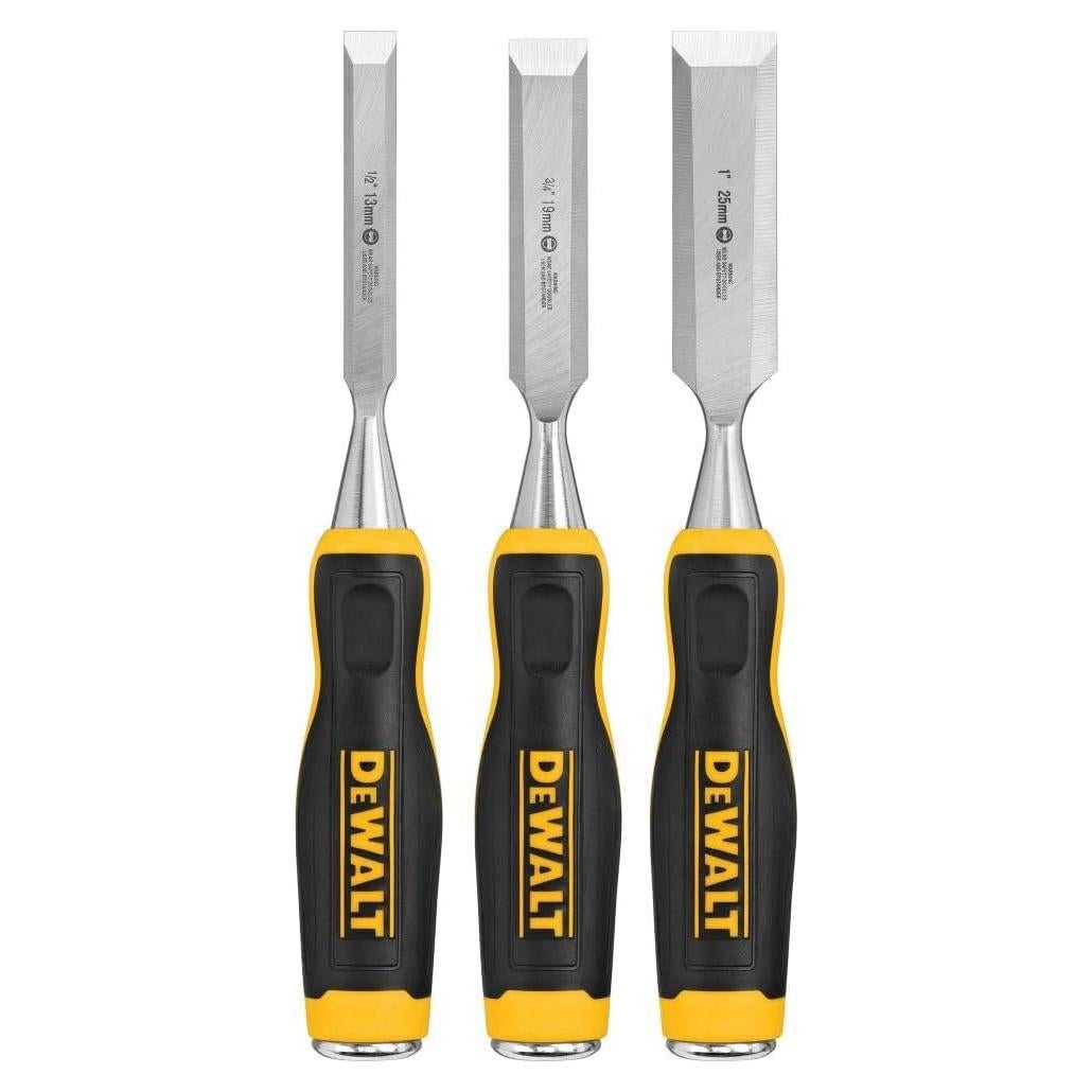Juego de Cinceles de Madera Dewalt 3 Piezas Pro