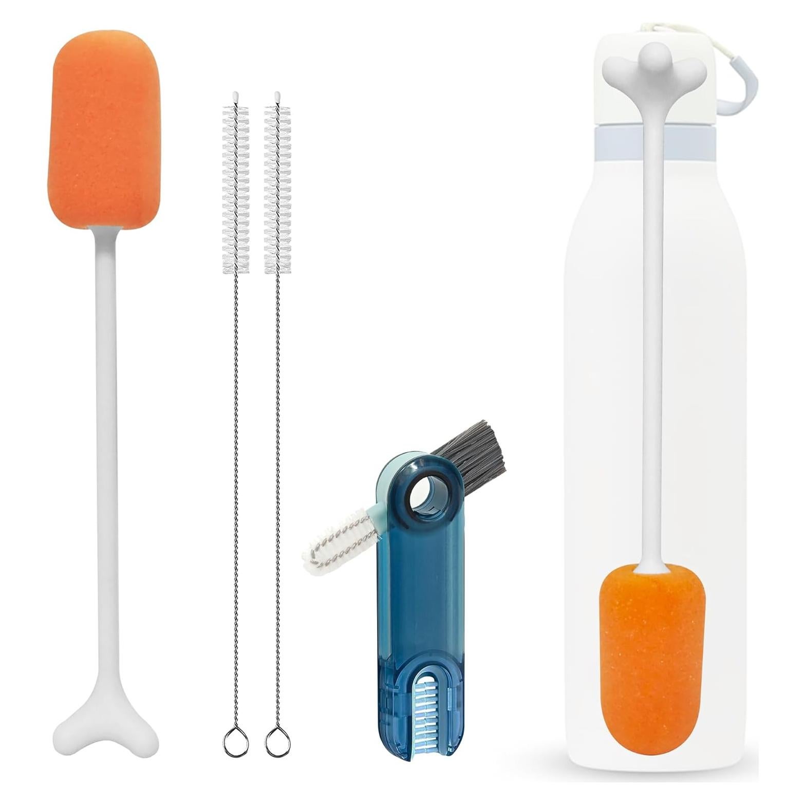Juego de 4 cepillos limpiadores para botellas Owala