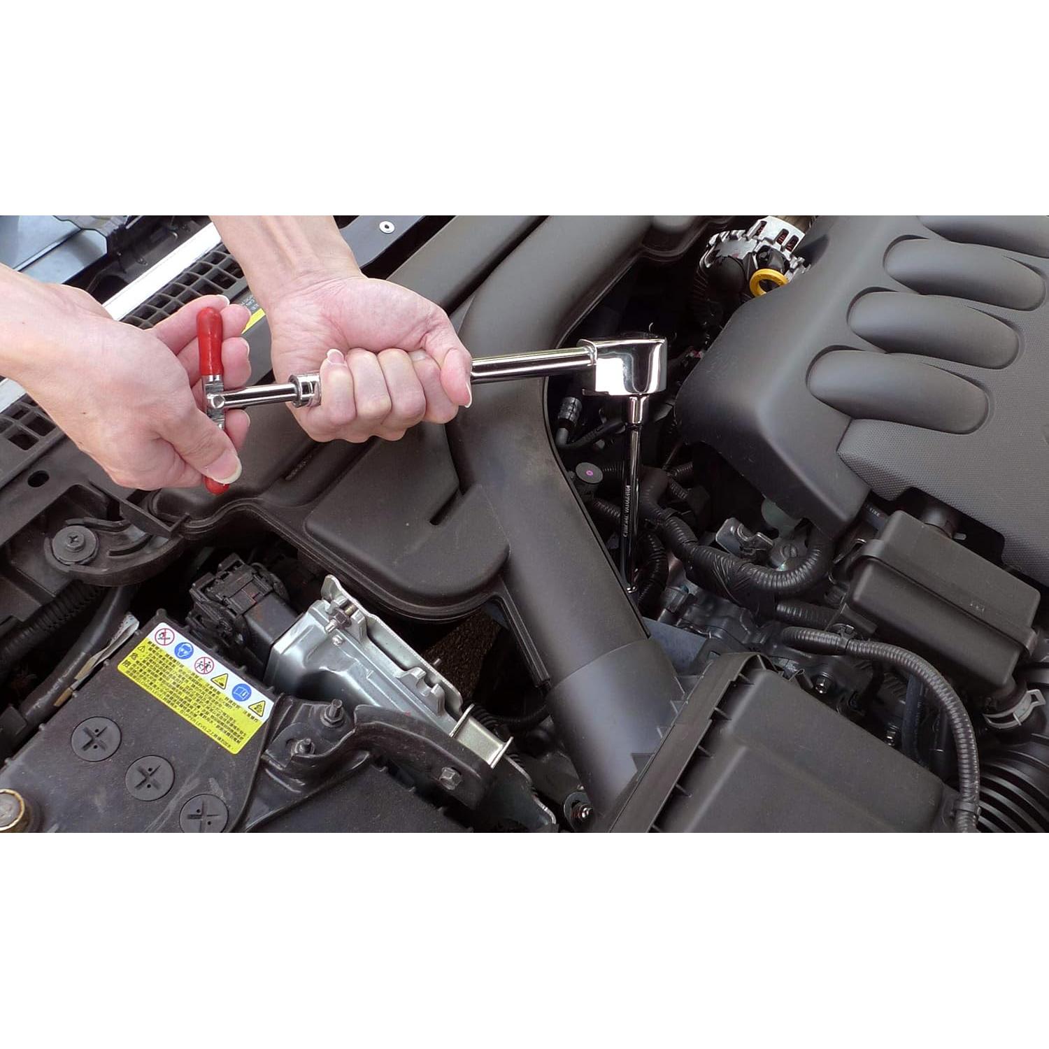 Llave de Velocidad QualConnect Sidewinder 1/4" Reversible