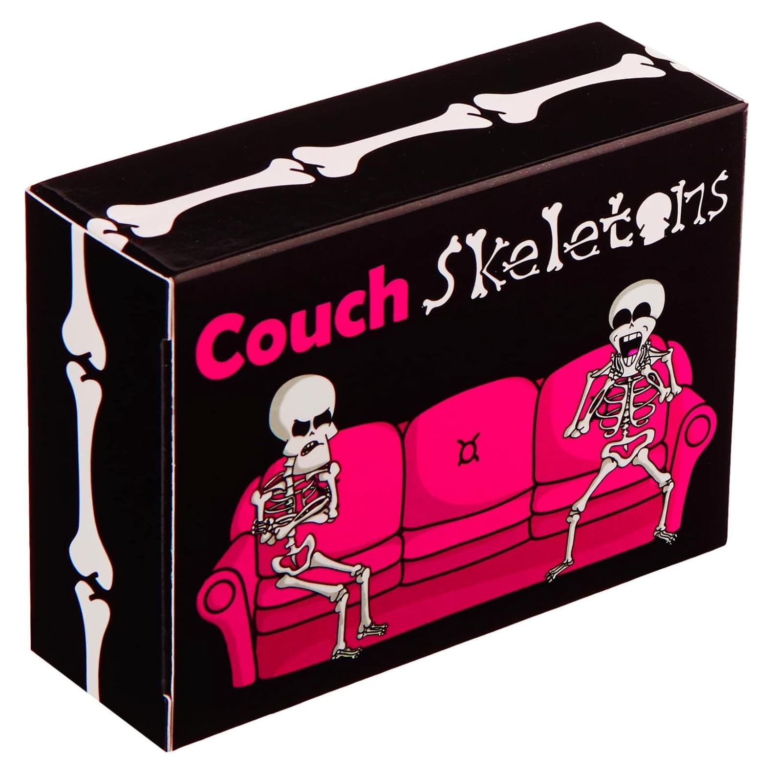 Juego de Cartas Couch Skeletons - Rápido y Fácil para 2 Jugadores