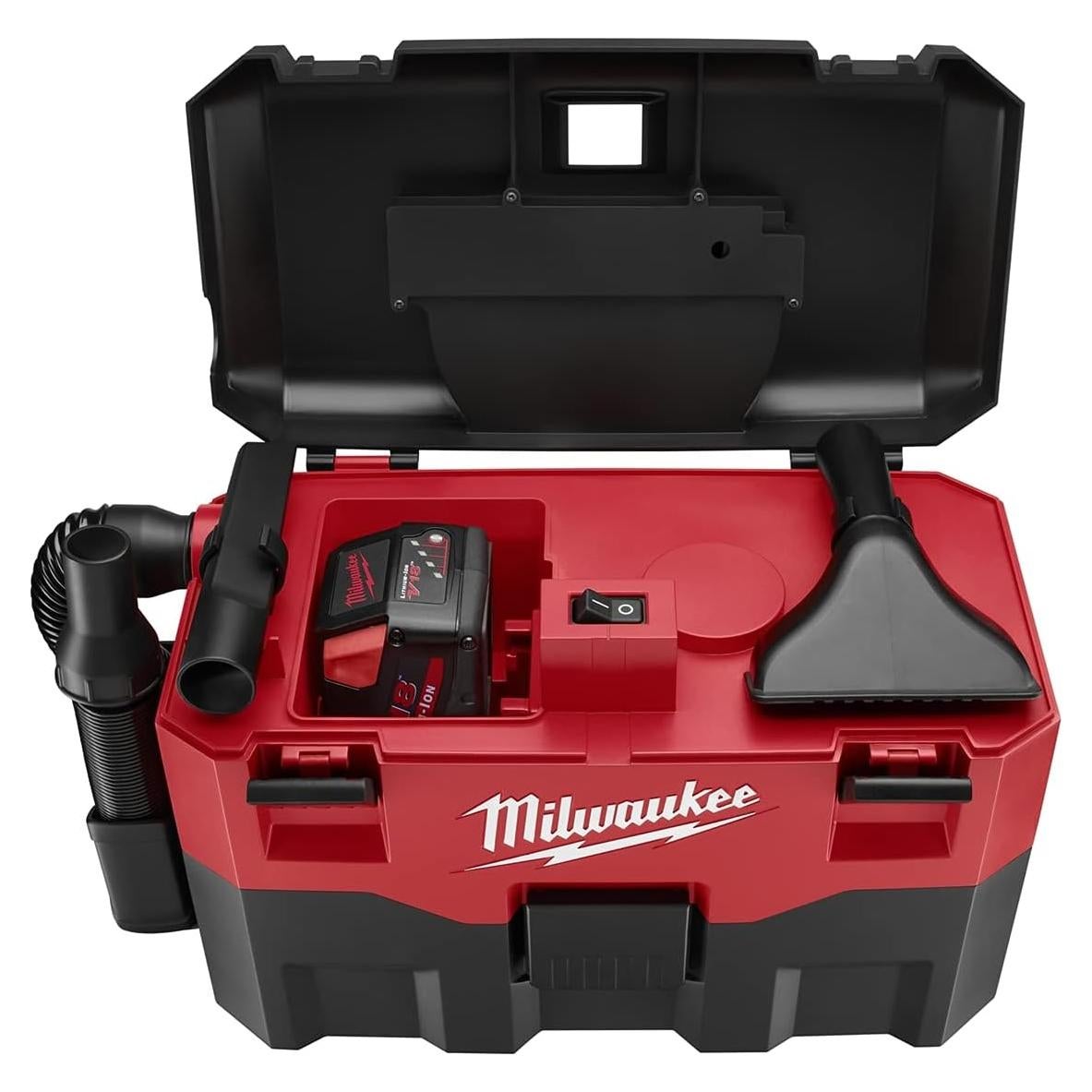 Aspiradora Inalámbrica Milwaukee M18 2 Galones Húmeda/Seca