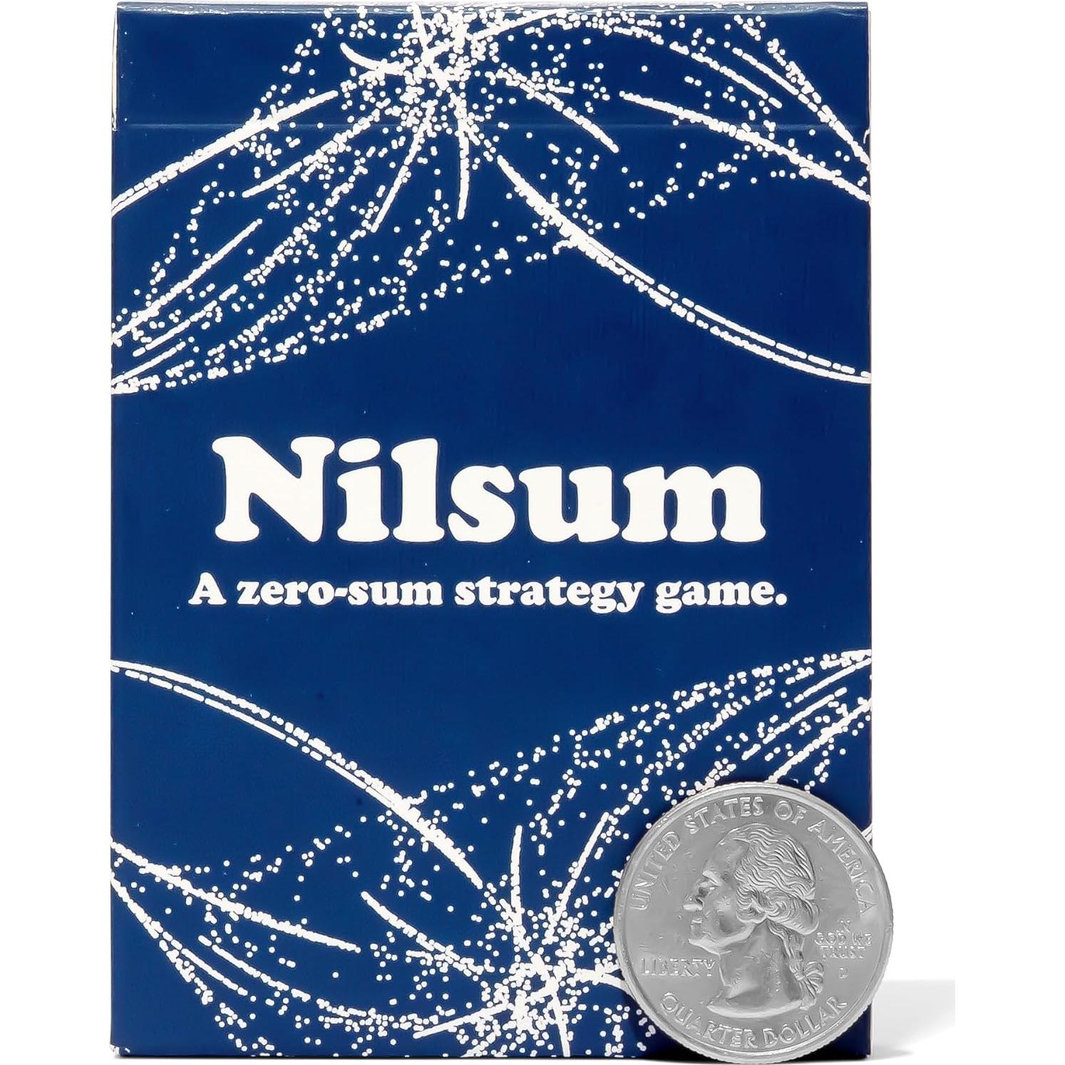 Nilsum - Juego de Estrategia Familiar - 50 Cartas 6,35x8,89 cm
