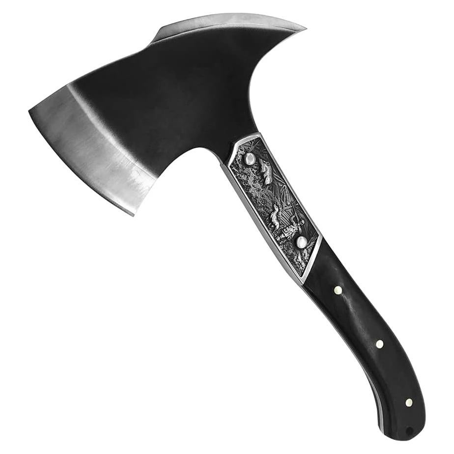 Hacha de Camping FU-GLBY Retro 30.48 cm Mango Madera