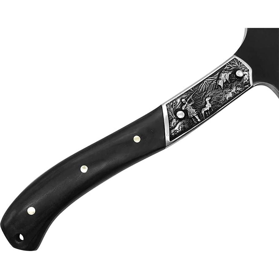 Hacha de Camping FU-GLBY Retro 30.48 cm Mango Madera