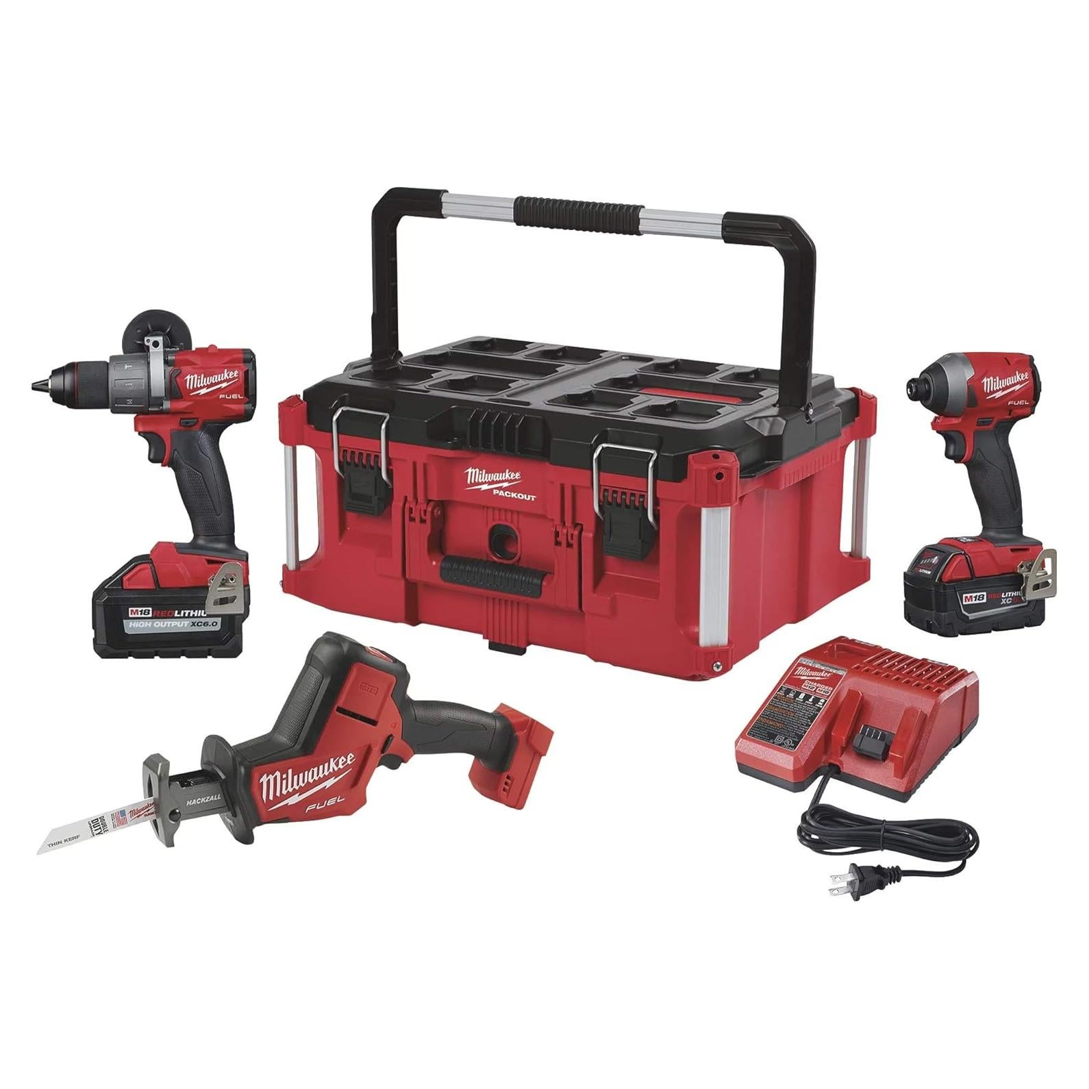 2997-23PO M18 FUEL 3 Tool Combo PACKOUT Kit