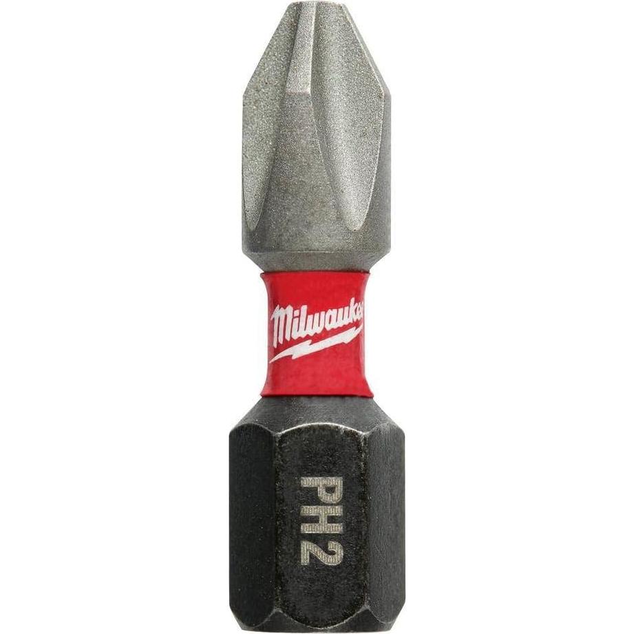 Puntas Milwaukee Shockwave Phillips 25-Pack 2,54 cm