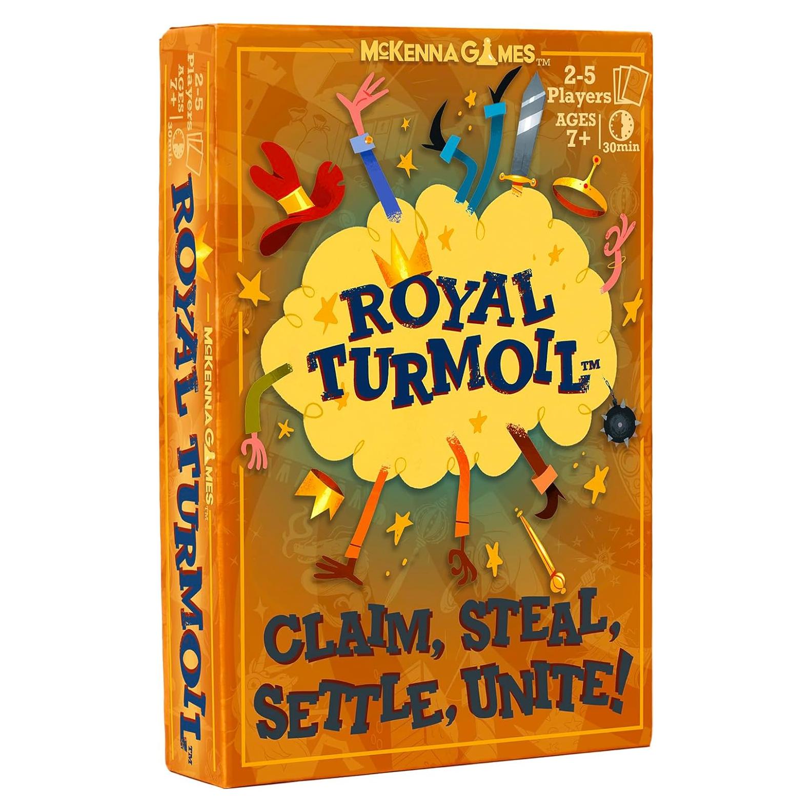 Juego de Cartas Turmoil Real McKenna para 7 Años y Más