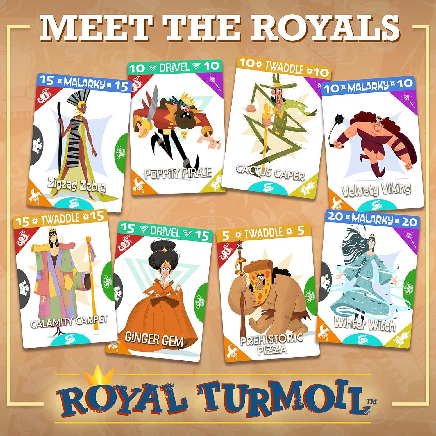 Juego de Cartas Turmoil Real McKenna para 7 Años y Más