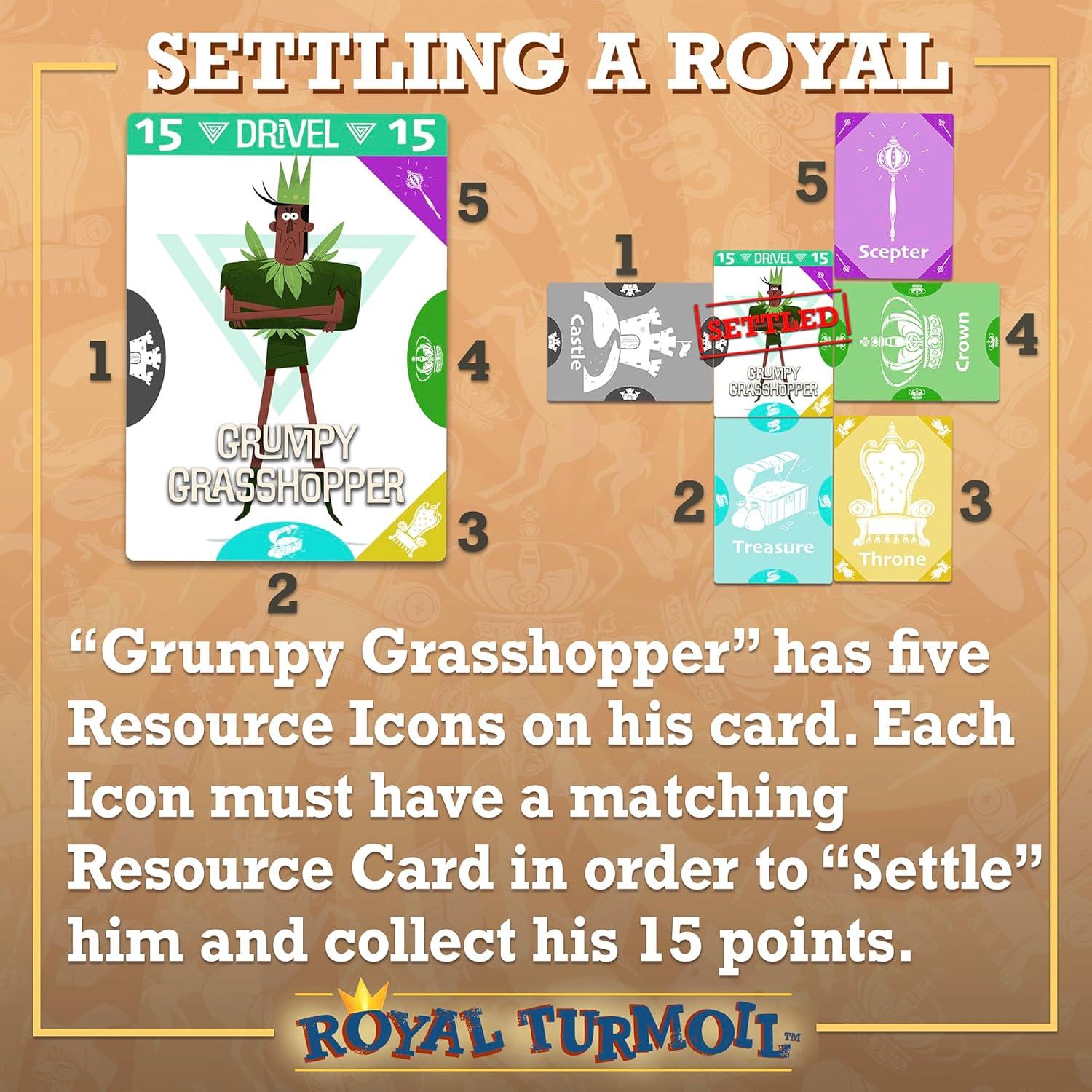 Juego de Cartas Turmoil Real McKenna para 7 Años y Más