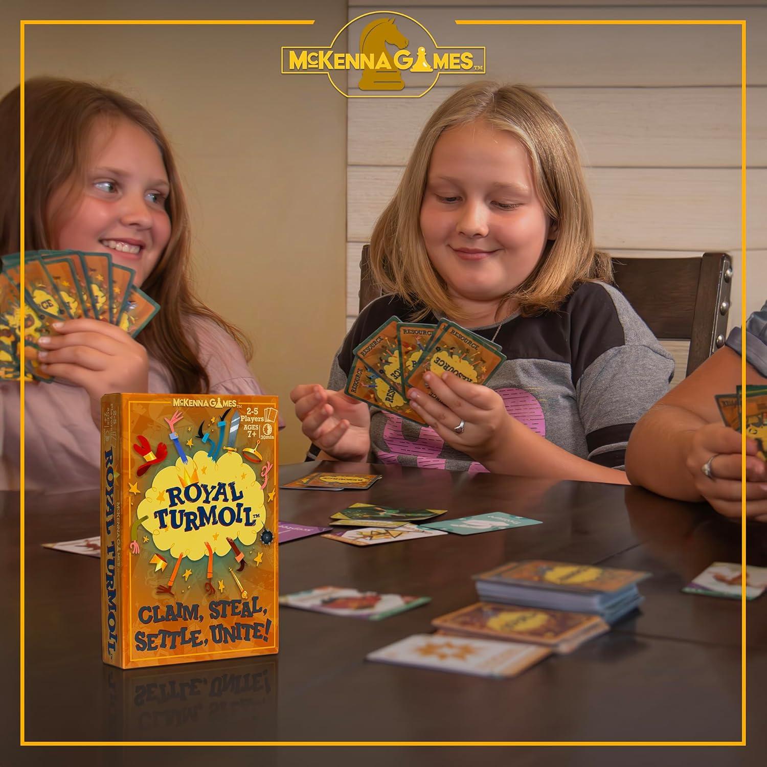 Juego de Cartas Turmoil Real McKenna para 7 Años y Más
