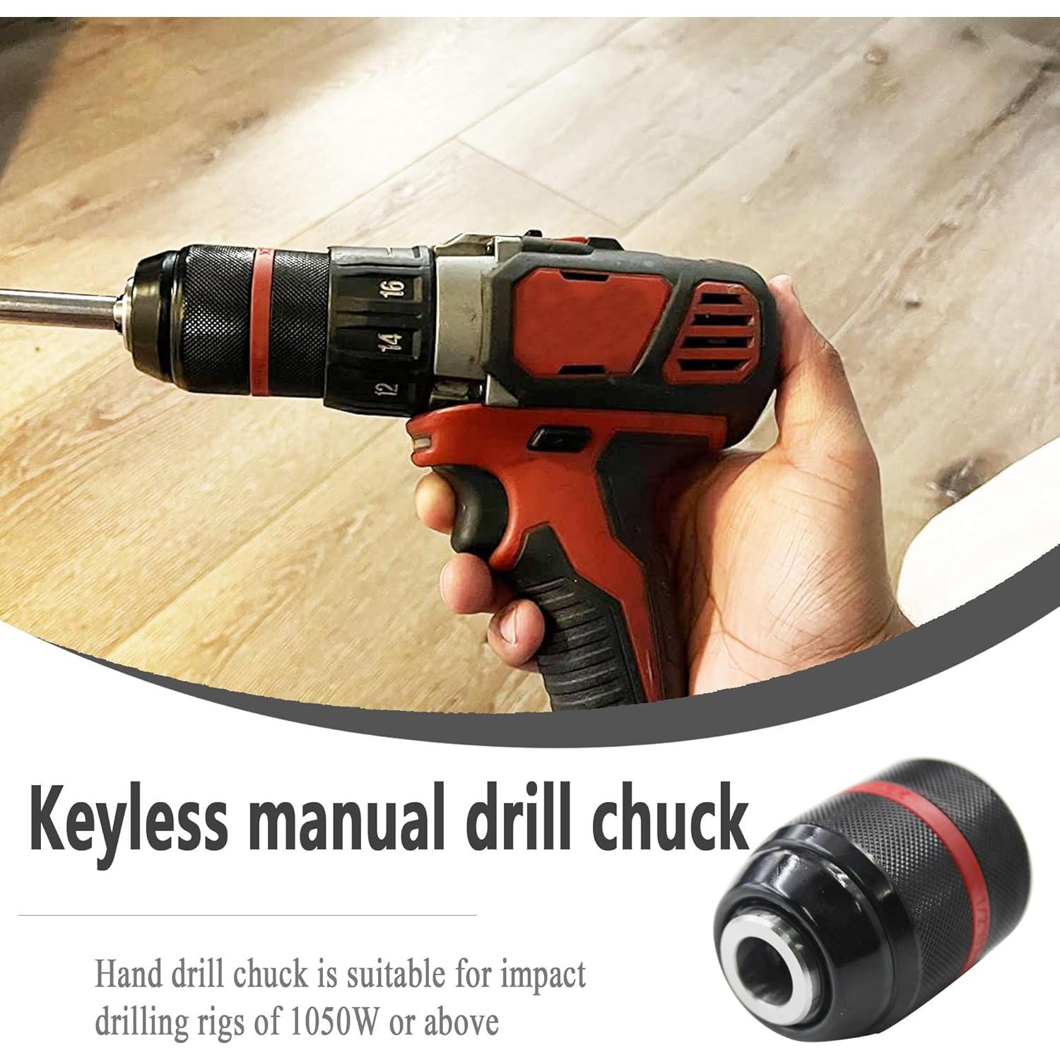 Mandril Sin Llave Follde 1/2" para Milwaukee 1.5-13mm