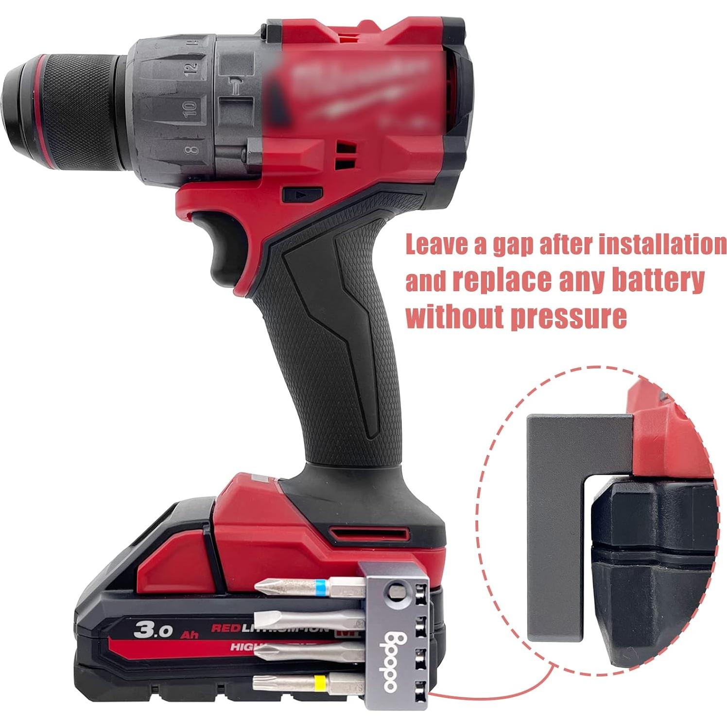 Soporte de Bits Magnético BPOPO para Taladro Milwaukee 18V