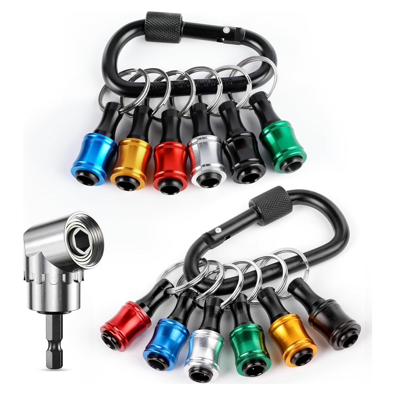 Soporte de Puntas 12PCS Valkynos con Accesorio de Taladro