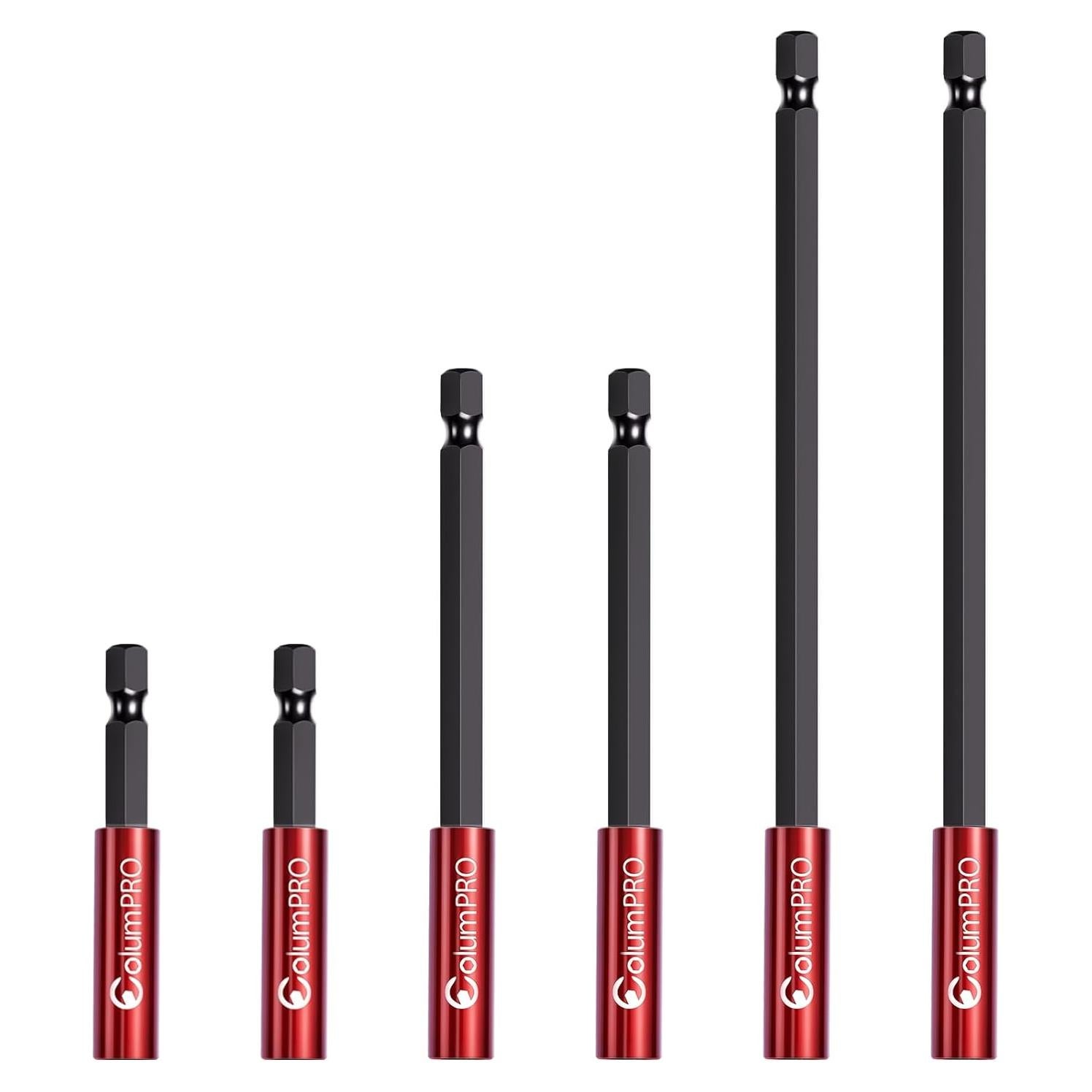 6PCS Soporte de Broca Magnético ColumPRO 2, 4, 6 cm