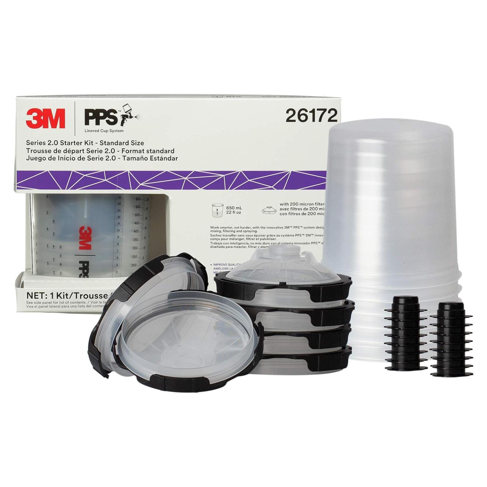 Kit de inicio 3M PPS 2.0 con taza y filtros 620 ml