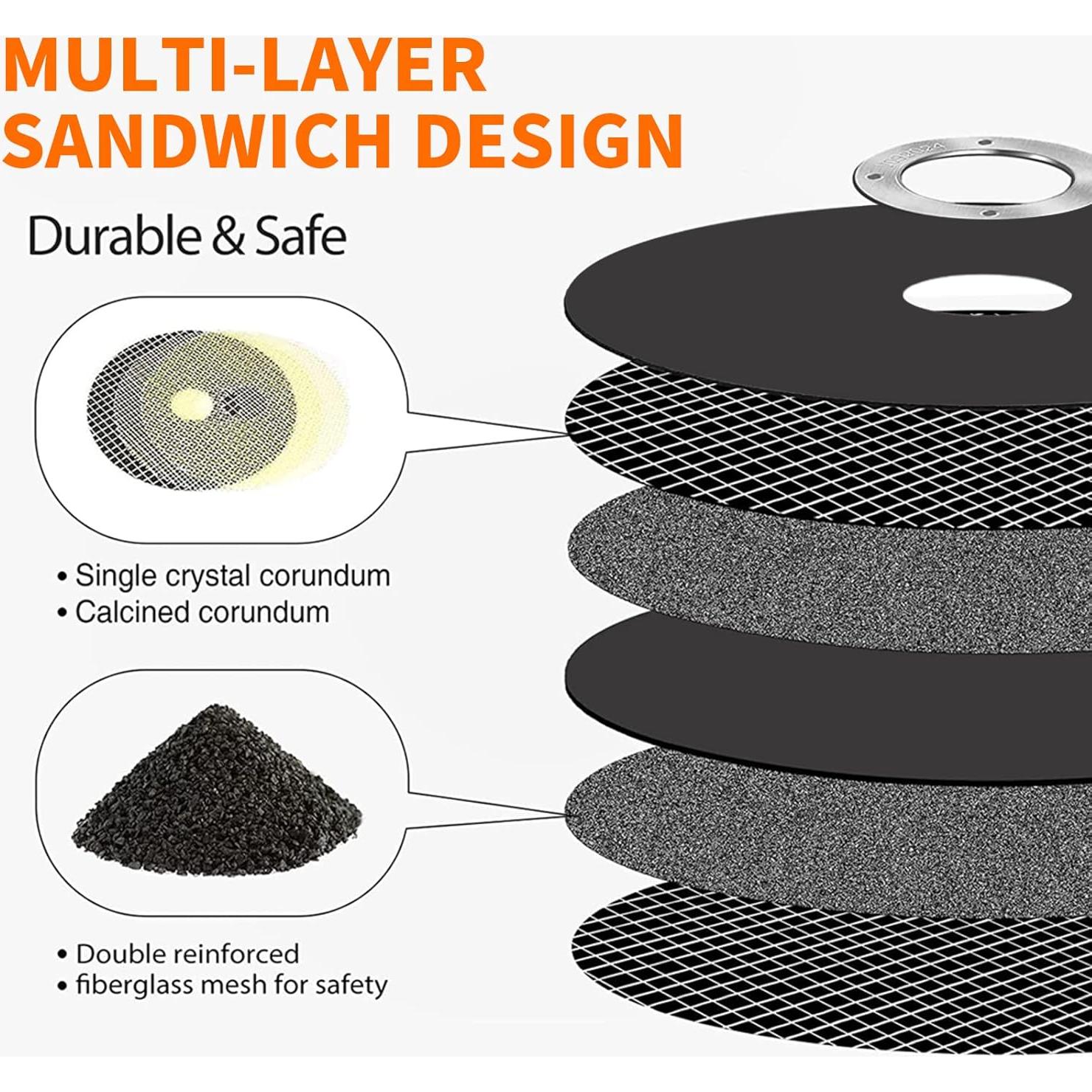 Rueda de Corte SI FANG 5 cm y Mandril 0.95 cm - 11 Discos