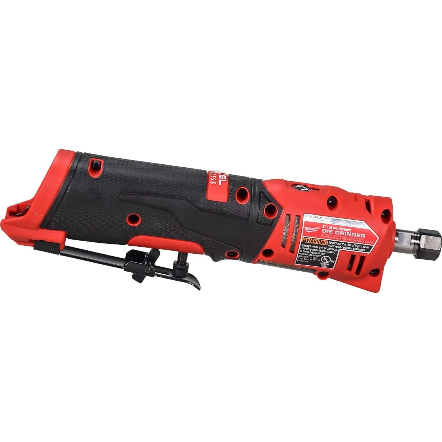 Milwaukee M12 FUEL 12V Recto Die Grinder Kit 0.3 HP