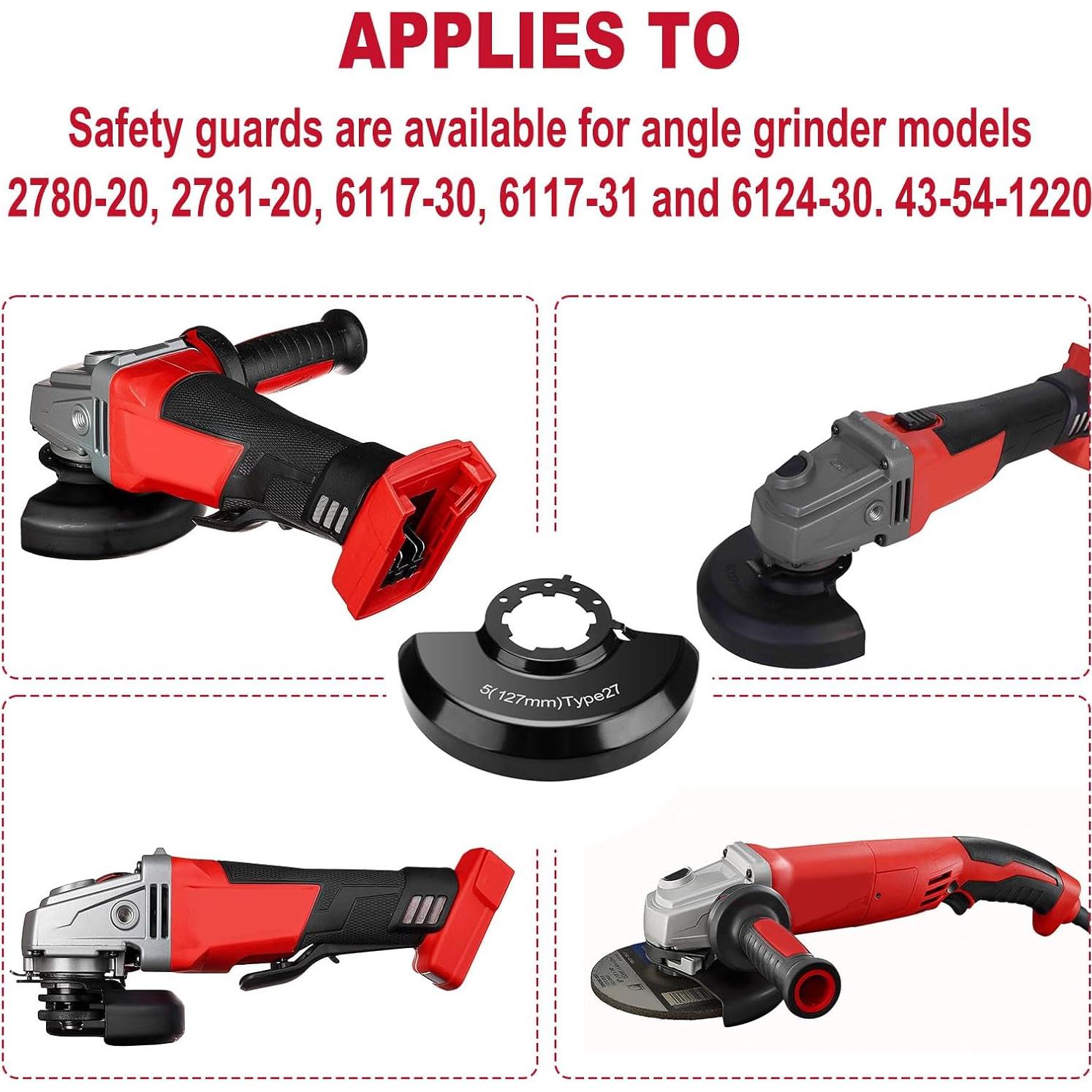 Protector de Amoladora 5" Hugexpen 43-54-1220 Compatible