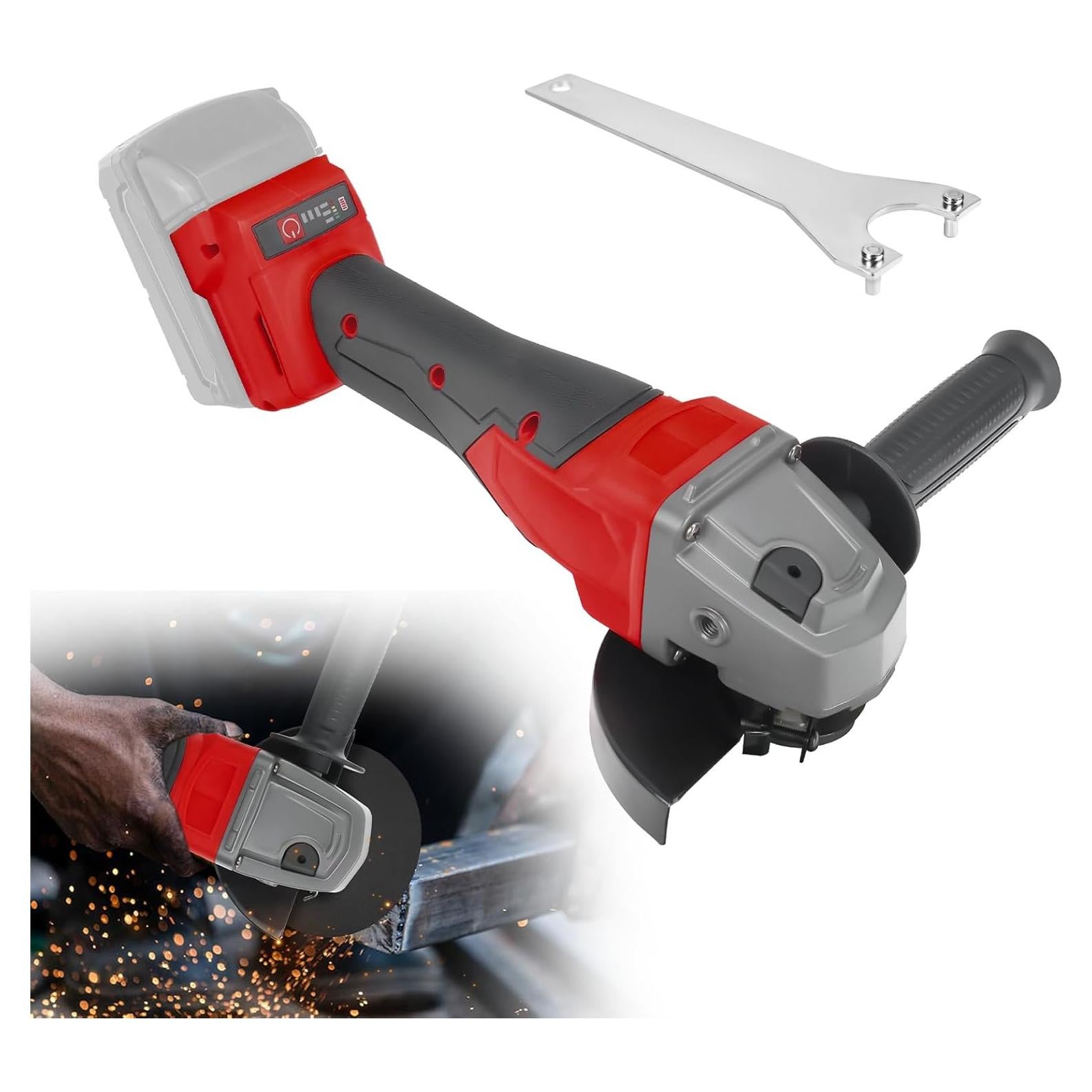 Amoladora Angular Inalámbrica HLiePiHa 21V 7000RPM 125MM