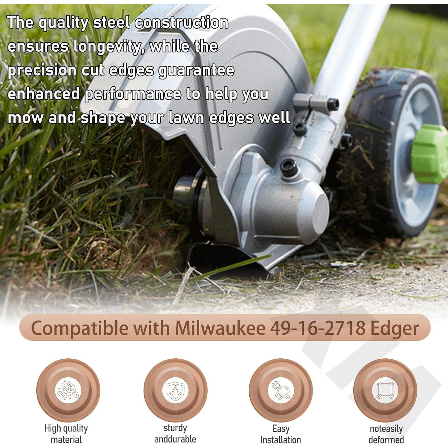 Paquete de 5 Hojas de Esmerilado ZHONGXIA para Edger 20.32 cm