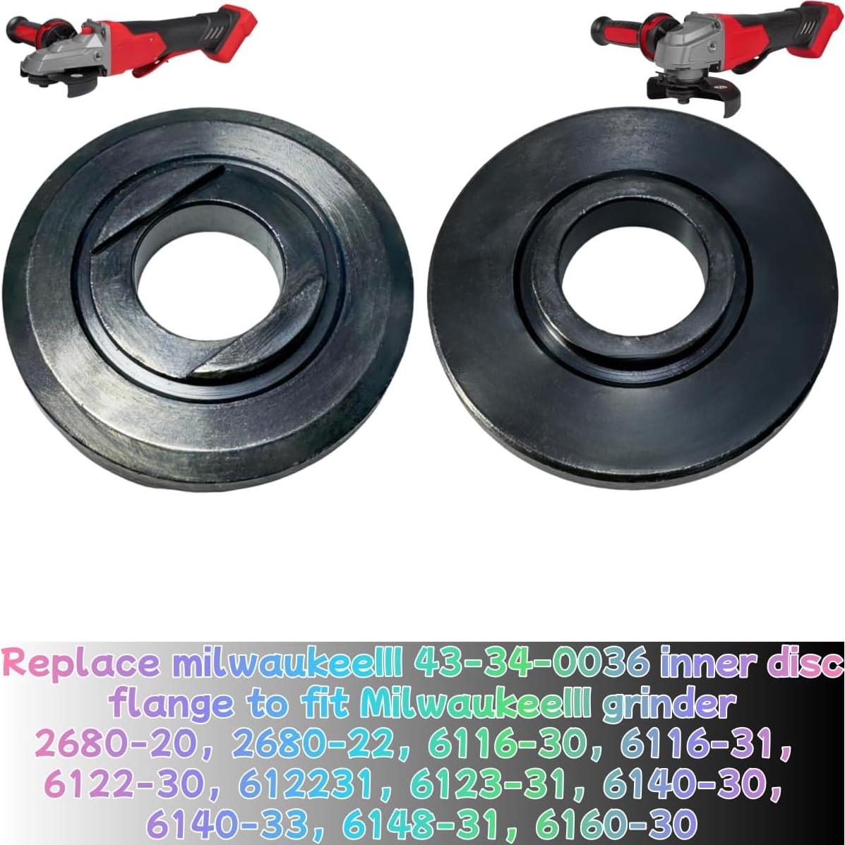 Flange Interno 43-34-0036 Axyuada para Amoladoras Milwaukee 4 Pack