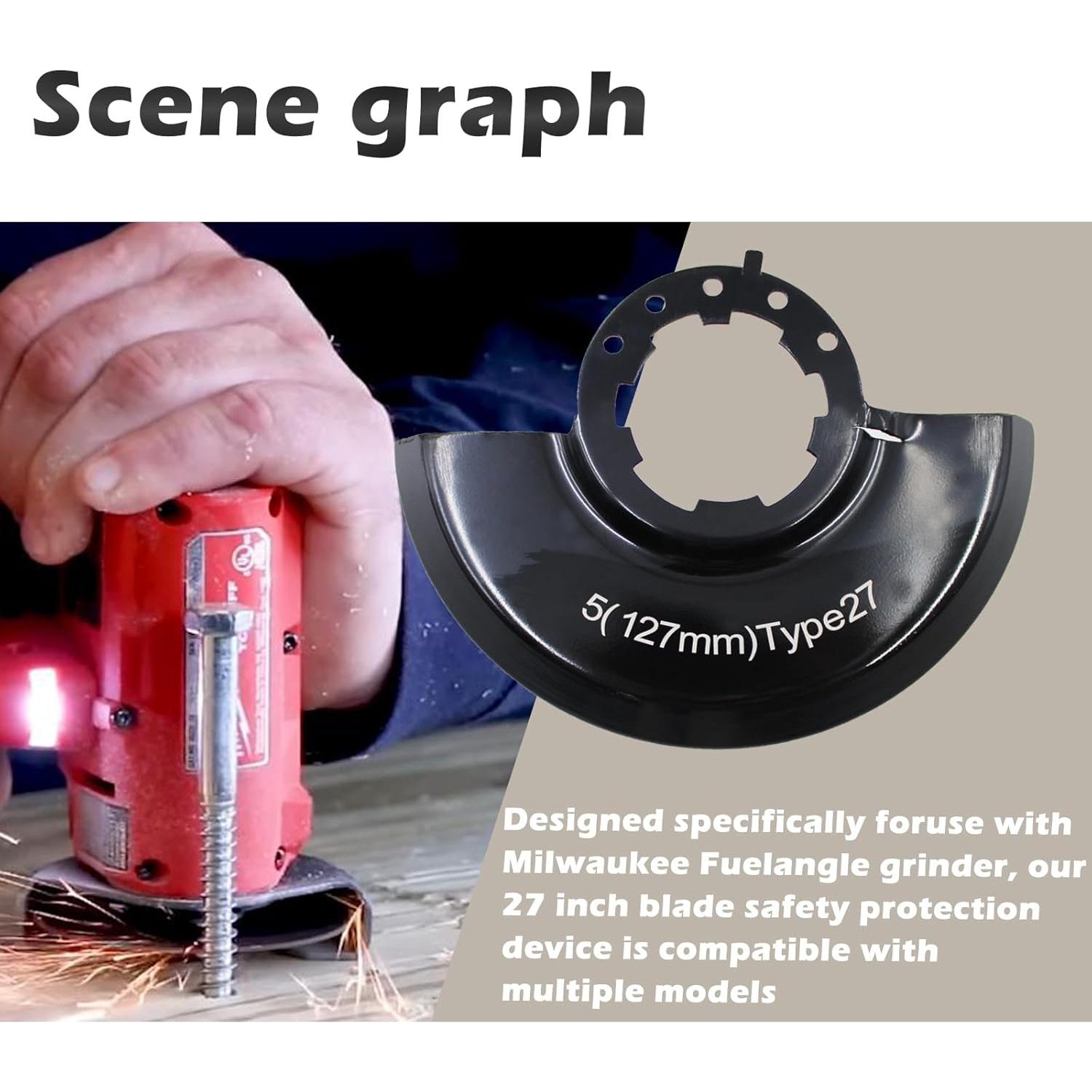 Guardacuchillas de Esmeril Angular Milwaukee 43-54-1220 13 cm