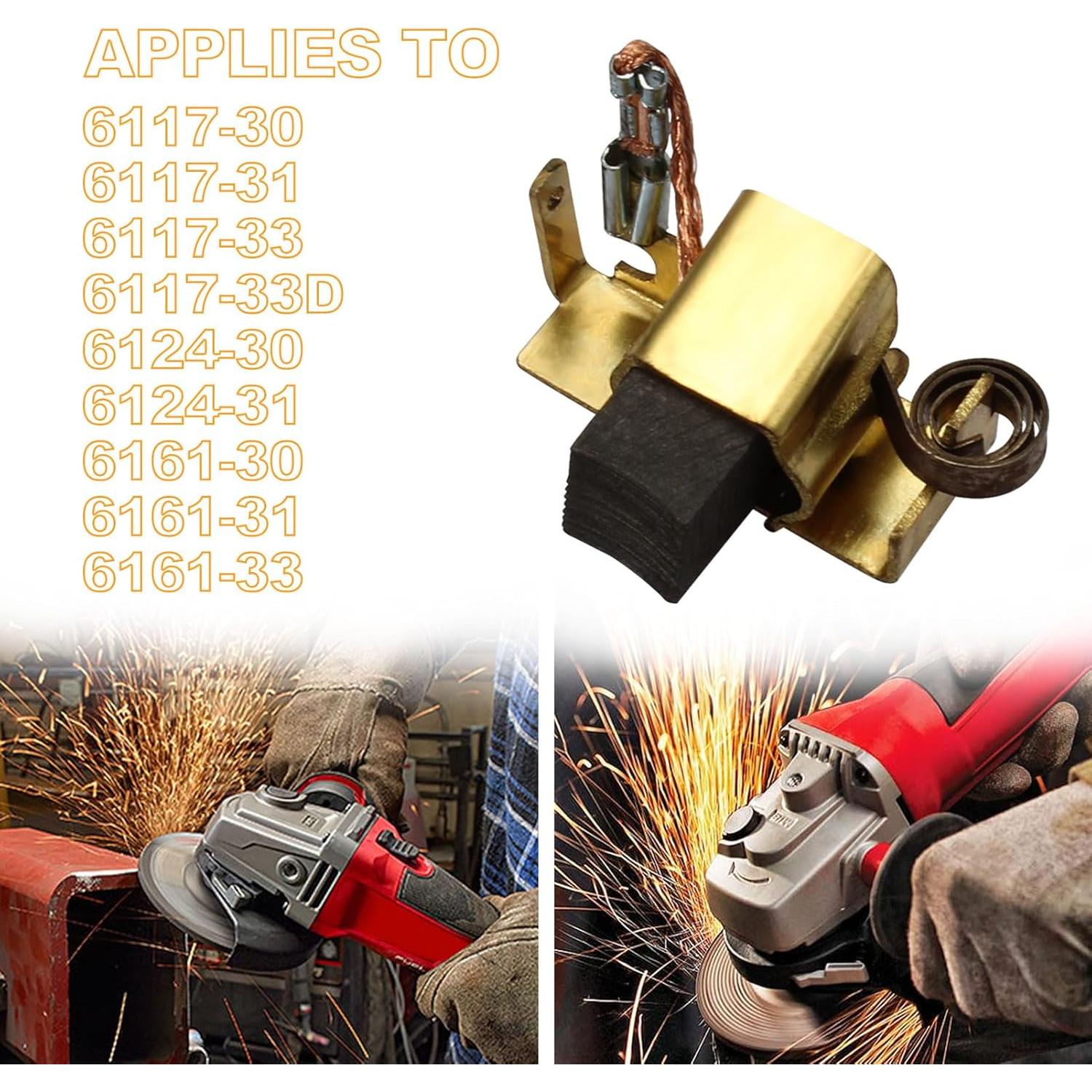 Conjunto de cepillos de carbono GEAIN 22-18-2250 para amoladora