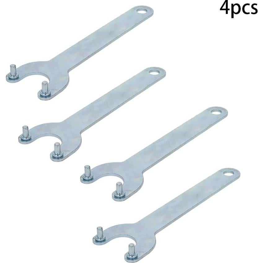 Llave de Ángulo Utoolmart 4Pcs Hierro 140mm para Amoladoras